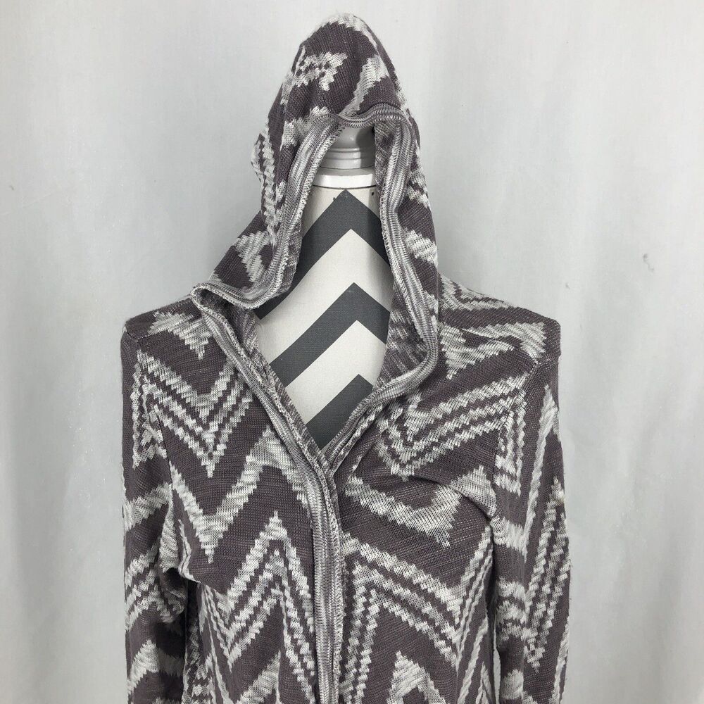 Maurices Southwest Hooded Wrap Long Sleeve Sweater XL
